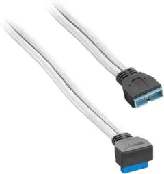 大特価❕CableMod 内蔵 USB3.0 延長ケーブル 50cm 白