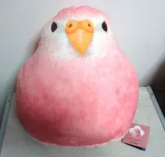 You MORE! × 小鳥部 もっちり愛らしい アキクサインコ クッション
