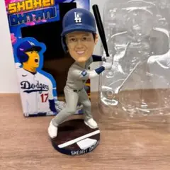 大谷翔平 バブルヘッド ボブルヘッドドジャース グレービジターユニフォームグレー