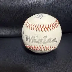 プロ野球！大洋Whalers サイン入り野球ボール