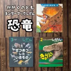 ぜつめつしたいきもの他　恐竜のテーマ　かがくのとも　キンダーブックしぜん