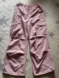 Mサイズ ポリエステルカーゴパンツ レディース
