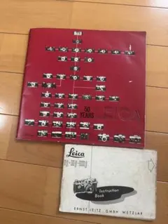 激レア❗️LEICA ライカ　50 YEARS ➕取扱い説明書