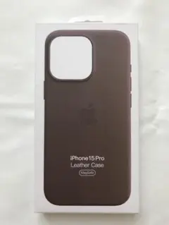 正規品iPhone 15Pro レザーケース トープ美品 ❸