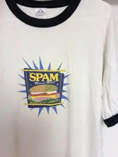 SPAM スパム ハンバーガー Tシャツ メンズ ヴィンテージ