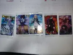 FGOウエハース　5枚セット