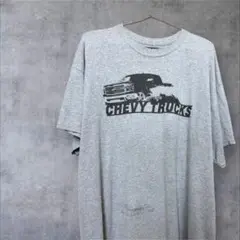 【GILDAN】CHEVY TRUCKS グレー Tシャツ XL 古着 海外