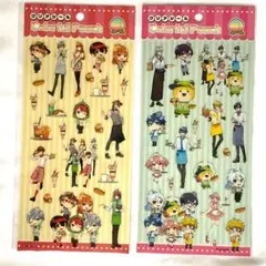 【新品未開封】カラフルピーチ　クリアシールセット　ダイナー①②