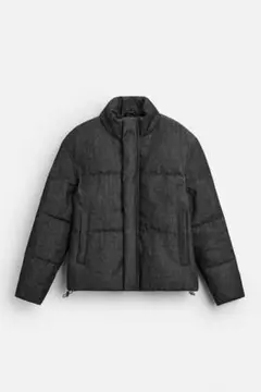 【ZARA】キルティングデニムジャケット