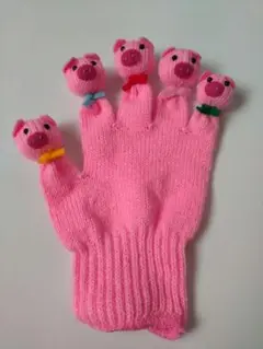 手袋シアター　ぶたさん　ハンドメイド