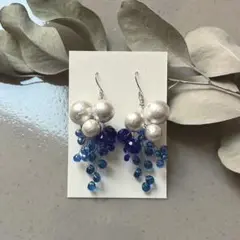 No.3　小枝アクセサリー　大人向け　上品　結婚式　プレゼント　パール