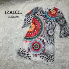 特価✨】IZABEL LONDON イザベル 総柄 デザイン ワンピース