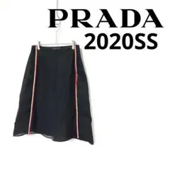 20SS PRADA プラダ ライン メッシュ スカート