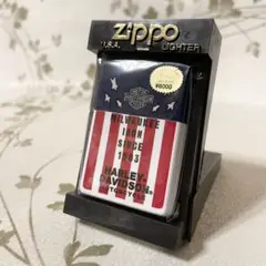 ZIPPO D 2001 ハーレーダビッドソン 星条旗 アメリカ国旗