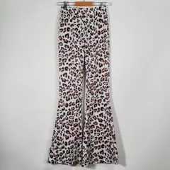 美品 SHEIN シーイン レディース カジュアルパンツ 豹柄 ウエストゴム S