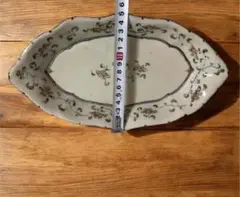 藤田佳三　皿　直径約27cm レア　入手困難