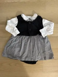 ベルメゾン　ワンピース型ロンパース