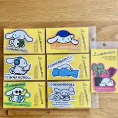【新品】アイシナモロール　ダイカットステッカー全7種I.CINNAMOROLL