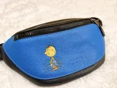 COACH コーチ ボディバック チャーリーブラウン ピーナッツ スヌーピー