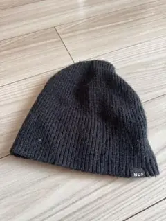 HUF 黒 ニット帽