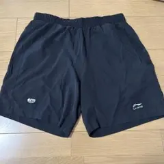 LI-NING 卓球パンツ　Mサイズ　黒