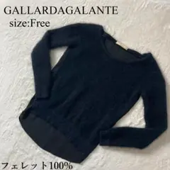 GALLARDAGALANTE フェレット100% ニット サイズF 匿名配送