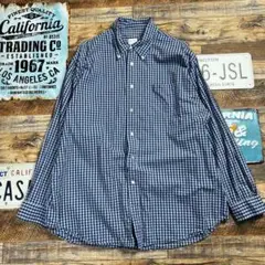Brooks Brothers 346 ギンガムチェックシャツ XL 長袖シャツ
