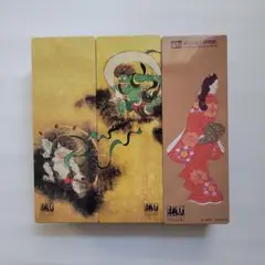 空缶　限定品　東京国立博物館　赤坂柿山　コラボ缶　風神雷神　見返り美人