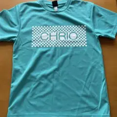 CHRIO アクアブルー Tシャツ ユニSサイズ