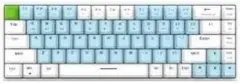 打鍵感◎Merdia メカニカル式キーボード 68キー 無線2.4G 青軸
