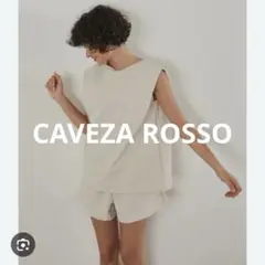 CAVEZA ROSSO   ショルダータックセットアップスウィムウェア/ ショルダータックセットアップスウィムウェア/CAVEZA ROSSO