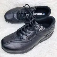 未使用級】人気デザインMIZUNO23.5cm サイドジップ　ウォーキング