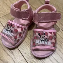 ミニーマウス　サンダル　15センチ