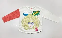 【美品】 ScoLar（スカラー） 長袖Tシャツ サイズ 110 本体綿100%