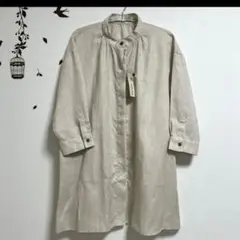 未使用・タグ付き　Golden Bear チュニック　ブラウス　リネン100%