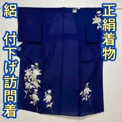 KP2168 絽 付下げ訪問着 身丈153cm 夏着物 正絹
