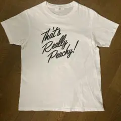 MAISON DE REEFUR ホワイト半袖トップス　 ロゴTシャツ