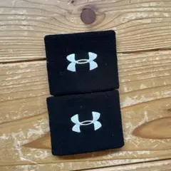 未使用 Under Armour リストバンド 2個セット 黒