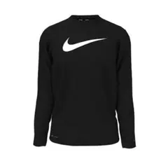 Nike 黒 長袖 ラッシュガード　upf40+ メンズ、ジュニア