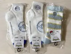 ポケモン GU ポッチャマ 靴下 ソックス 3点