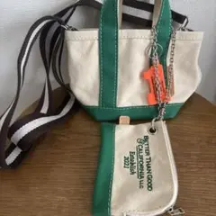 BETTER THAN GOOD チェーンポーチ付きトートバッグ　フレームワーク