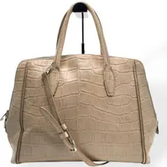 美品　Paul Stuart　2way ハンドバッグ　ショルダーバッグ　牛革