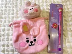 BTS BT21 COOKY JUNGKOOK ポーチ コインポーチ 歯ブラシ