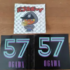 千葉ロッテマリーンズ　小川龍成　バブルボーイ　ステッカー
