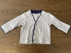 UNIQLO ベビー服　カーディガン　グレー　80サイズ