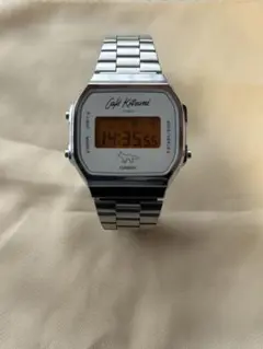 ▼Cafe Kitsune CASIO 腕時計　箱有り　レディース　カフェキツネ カシオ×カフェ キツネのデジタル腕時計、“カフェ店舗に着想