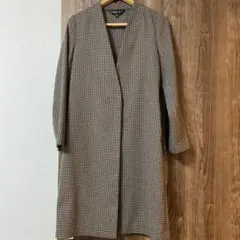 【美品】INDIVI ロングカーディガンコート