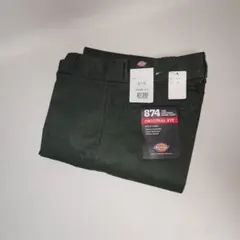 新品未使用品 Dickies ディッキーズ 874 オリーブグリーン 32x32