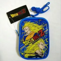 ドラゴンボールZ　首掛けポーチ　ポシェット　撥水　ブルー