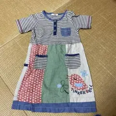 TINKER BELL 半袖ワンピース 110